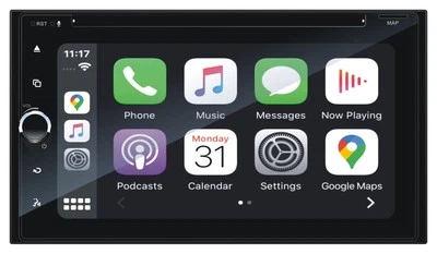 Blaupunkt Copenhagen 700 DAB Doppel-DIN CD/DVD/MP3-Autoradio Touchscreen Bluetoo - Bild 1 von 4