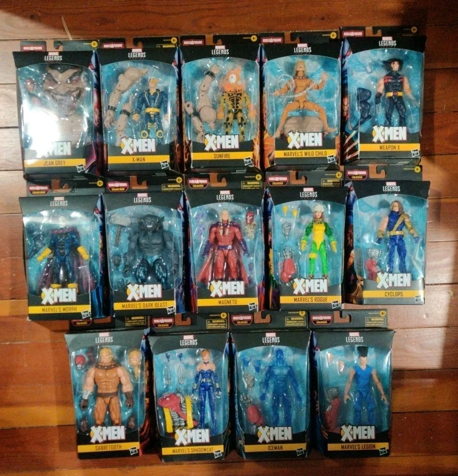 NEW Marvel Legends Age Of Apocalypse Wave 1 & 2 LOT 14 Figures BAF Sealed - Image 1 of 4