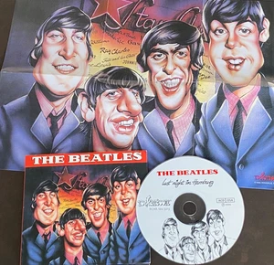 The Beatles CD - Last Night in Hamburg - 28 Songs - mit Rarität Cartoon POSTER, EX!! - Bild 1 von 12