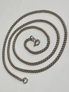 Vintage Sterling Silber '925' Kette 20" Halskette 8,23 g Stapelschicht - Bild 1 von 17