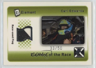 2009 Wheels Element of the Race Black/White Flag /50 Carl Edwards #ERX-CE - Image 1 of 2
