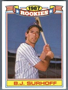 1988 Topps #10 B.J. Surhoff Glossy Rookies - Foto 1 di 2