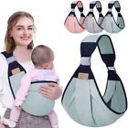 Easy Carrying Wrap Ring Sling Front Holding Toddler Carrier Baby Carrier