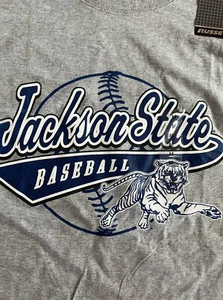 Jackson State University Tigers Cotton Medium T Shirt gm-1 - Picture 1 of 3