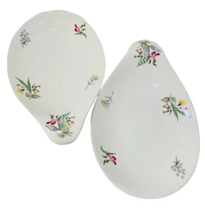 Hallcraft Eva Zeisel Bouquet 13" L Oval Serving Platters - Picture 1 of 12