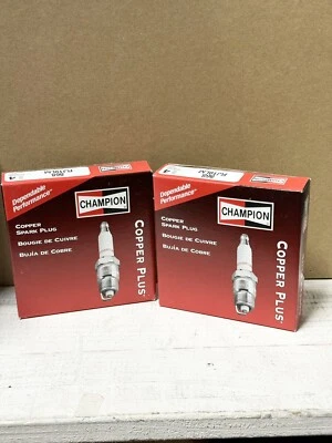 8pcs Champion 868 RJ19LM Copper Plus Spark Plugs - Image 1 of 3