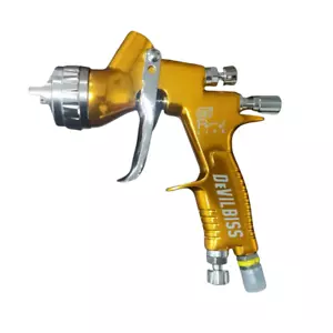 Pistola pulverizadora de pintura para coches GTI PRO LITE 1,3 mm TE20 Devilbiss Gold Tool - Imagen 1 de 4