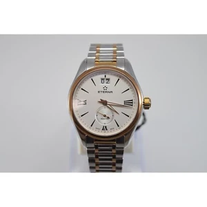 Eterna Lady KonTiki Quartz 36mm Silver Dial Two-Tone Bracelet Watch - Picture 1 of 5