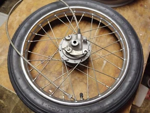 Front Wheel Suzuki FA50 excellent cond - Picture 1 of 4