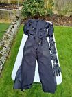 Cordura Motorcycle Jacket & Trousers XL & 2 Pairs of Leather Gloves.