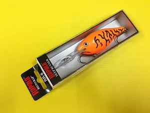 Rapala Deep Runner Risto Rap RR-8 OCW, esca esca esca tigre arancione. - Foto 1 di 6