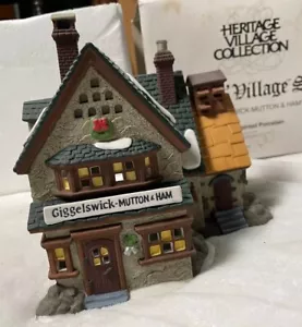 Dept 56 Dickens' Village Giggleswick Mutton & Ham 58220 w/Box Excellent - Picture 1 of 8