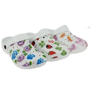 Damen Clogs Gartenclogs Badeschuhe Hausschuhe Sommer Badeschlappen BE-BLUM78 - Bild 1 von 8