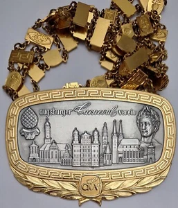 Carl Poellath Schrobenhausen Souvenir Germany Augsburg Carnival Club Collectible - Picture 1 of 11