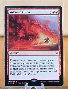 Magic: The Gathering: Volcanic Vision - 166/264 - Lámina - Dragones de Tarkir - Casi nuevo - Imagen 1 de 2