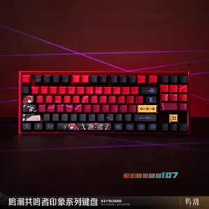 Offizielle Wuthering Waves Yinlin RGB 89 Tasten PBT Mechanische Gaming Tastatur - Bild 1 von 16
