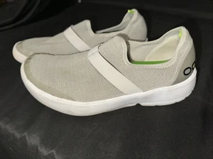 Oofos Womens Low Sneaker Light Gray Size 9 - Picture 1 of 7