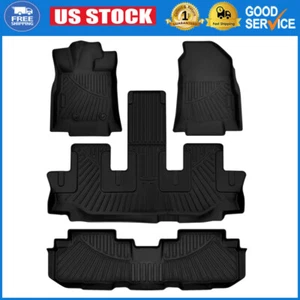 For 2019-2023 Subaru Ascent All Weather Floor Liner Mats Black NEW J501SXC030 US - Picture 1 of 11