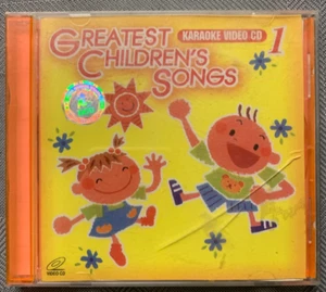 Greatest Childrens Songs Vol 1 - VIDEO CD - Karaoke - FREE Shipping - RARE VCD - Picture 1 of 3