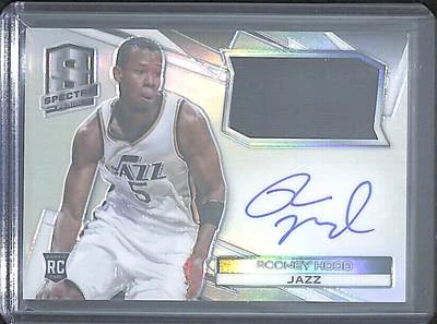 2014-15 Panini Spectra Auto/Jersey #41 Rodney Hood No 118 of 125 - Image 1 of 2
