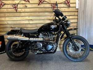 Triumph Bonneville Scrambler 900 Motorcycle Px Welcome - Picture 1 of 20