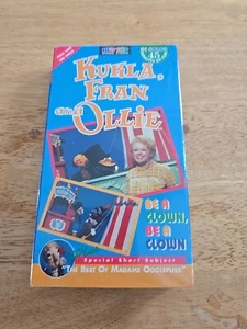 Kukla Fran & Ollie Be A Clown & Best of Madame Ooglepuss VHS creepy puppets NEW - Picture 1 of 4