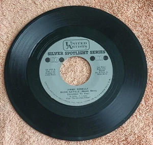 Jimmy Roselli "Buon Natale (Means Merry Christmas To You) & Christmas" 45 RPM 7" - Imagen 1 de 2