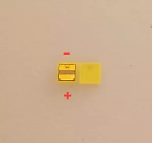 100 PIEZAS 1313 3V SMD Cuentas de Lámpara LED para Samsung Tira de Retroiluminación LED Reparación "NUEVO" - Imagen 1 de 4