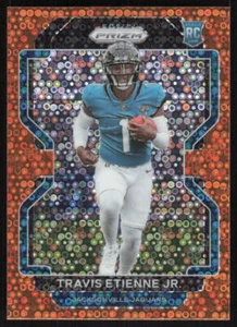 2021 Panini Prizm Orange Disco Rookie #344 Travis Etienne Jacksonville Jaguars - Picture 1 of 2