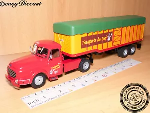 WILLEME LC-610 T 1:43 FRANCE TRUCK&TRAILER TRANSPORTS DU CERF CAMION 1952 ALTAYA - Imagen 1 de 1