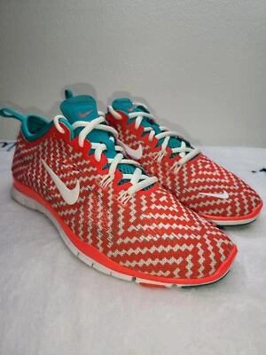 NIKE Free TR Fit 4 Womens Running Shoe Size 7.5 Red Training Sneaker 629832-601 - Image 1 of 4