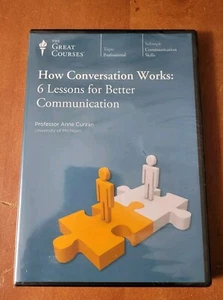 BRAND NEW SEALED How Conversation Works 6 Lessons CD Set Professor Anne Curzan - Bild 1 von 2