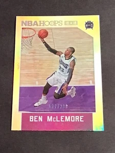2015-16 Panini Hoops Ben McLemore Silver #77/299 Sacramento Kings #215 - Picture 1 of 2