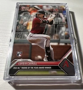 2023 Topps Now # OS-11 CORBIN CARROLL Rookie des Jahres Award - Diamondbacks - Bild 1 von 2