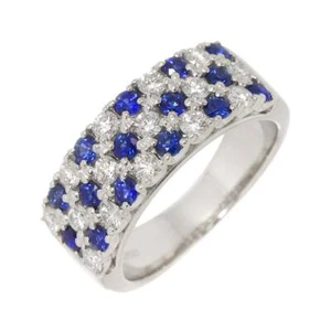 TASAKI Sapphire Diamond 0.55ct Ring Platinum size5.25(US) 90281451 - Picture 1 of 9