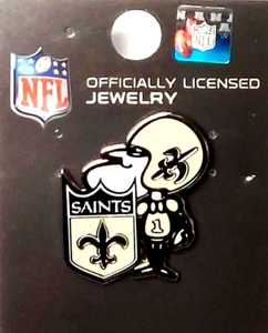 New Orleans Saints Mascot Collectible Pin Wincraft Fanatics - Picture 1 of 1