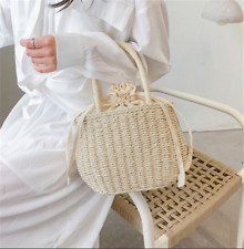 summer women Beach Straw Bag handmade woven bag