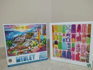 Two new puzzles, 300 large pieces, easy grip by Master Pieces and Buffalo games - Picture 1 of 3