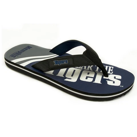 Memphis Tigers Flip Flops Sandals Jersey Adult LADIES/WOMENS/MENS/MEN'S m-medium Cover