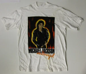 MICHAEL JACKSON In Brazil 1993 DANGEROUS World Tour CONCERT T-SHIRT UNBENUTZT #1 - Bild 1 von 2