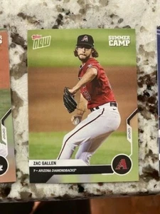 2020 TOPPS NOW CARD RTOD SUMMER CAMP WAVE 2 ERROR NO RC CARD ZAC GALLEN OD-496 - Picture 1 of 1