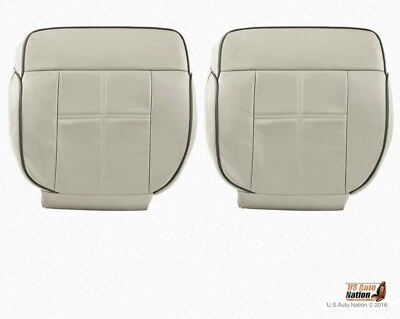 2006 - 2008 Lincoln Mark LT водителя и пассажира низ кожаный чехол на сиденье в желтовато-коричневый - Изображение 1 из 4