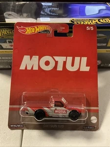 Hot Wheels Premium Pop Culture Vintage Oil 5/5 Datsun 620 MOTUL - Picture 1 of 1