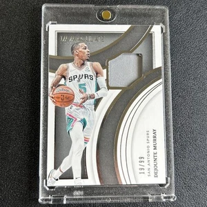 2016-17 Panini Immacolata Collezione DeJounte Murray Patch /99 Gioco Indossato - Foto 1 di 3
