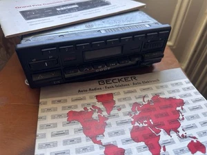 Becker Grand Prix Cassette BE0779 Radio Mercedes W124 R129 R107 W123 Stereo ✅ - Picture 1 of 5