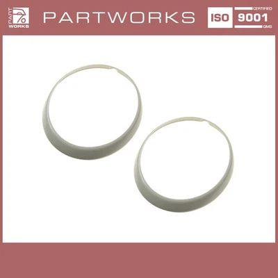 2x Anillos de faros para PORSCHE 911 G 964 anillo de pintura IMPRIMADO Foto 1 de 4