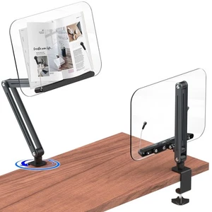 Pince de bureau étagère pour lecture, ergonomique, hauteur réglable jusqu'à 20 pouces3651 - Photo 1/7
