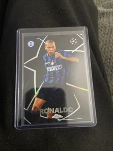 2023-24 Topps Chrome UEFA Ronaldo R9 Nazario SSP Shadow Etch CASE HIT - Picture 1 of 2