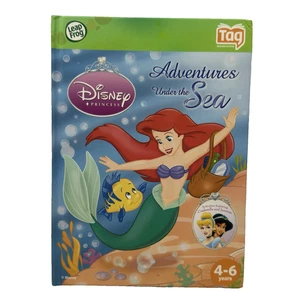 Leapfrog Tag Book Disney Princess Adventures Under the Sea Clean Pages - Bild 1 von 16