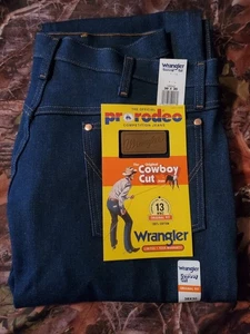 Wrangler Cowboy Cut Pro Rodeo Jeans 13MWZ Classic Fit Denim - Picture 1 of 4